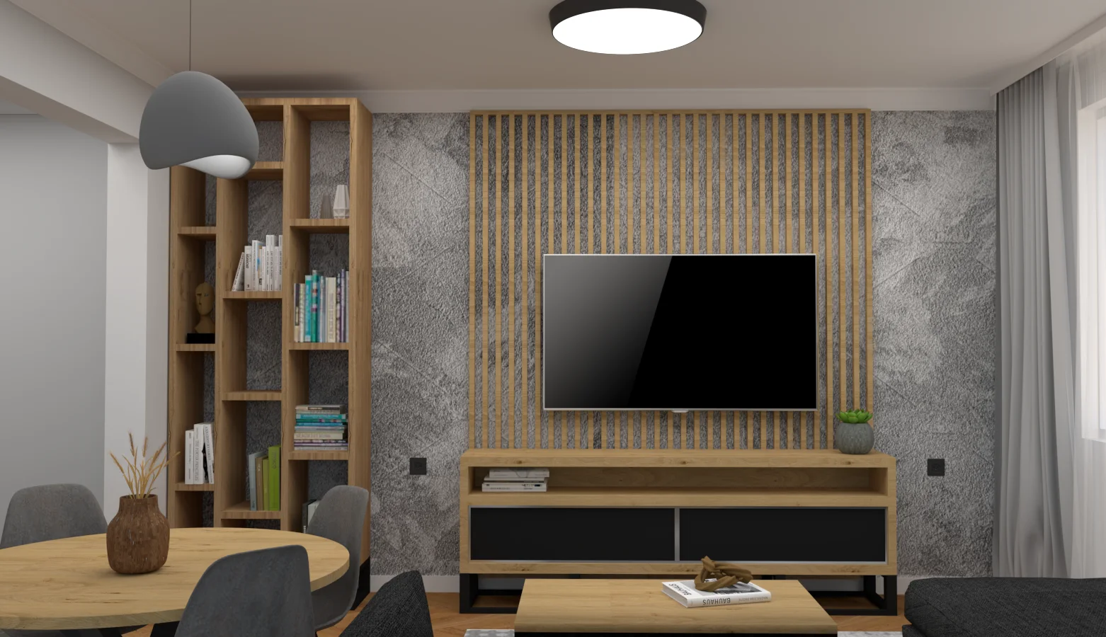Industrial cozy — интериорен изглед 3 от 17